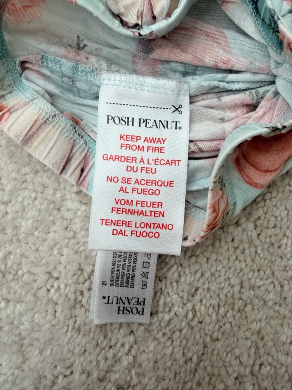 Posh Peanut Jackie Print Long Sleeve Pajama Set - Picture 14 of 15